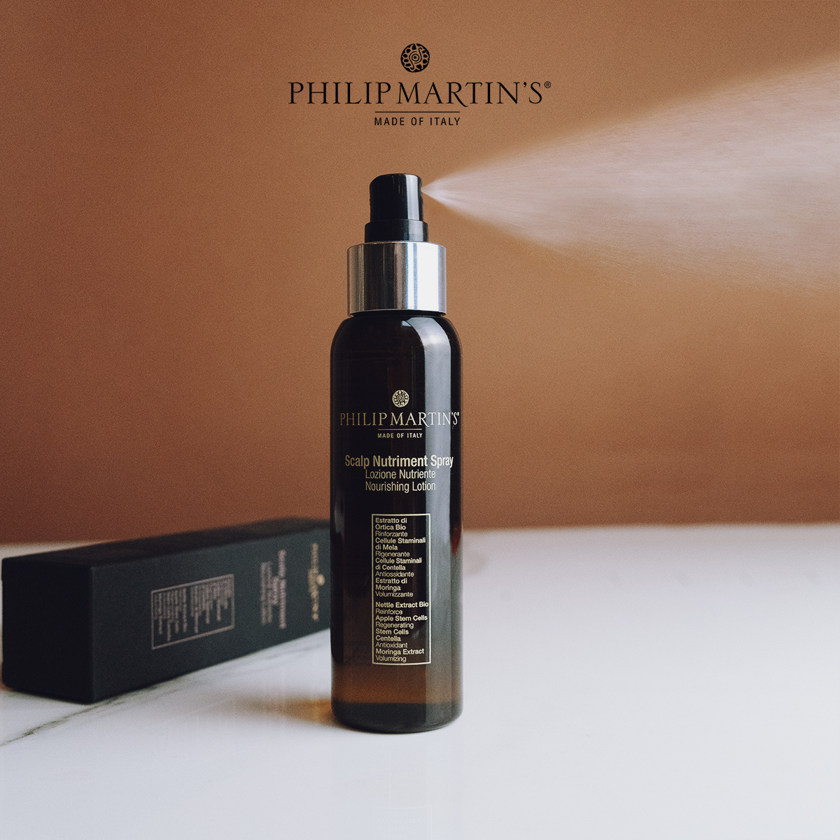 Přírodní sprej na podporu růstu vlasů